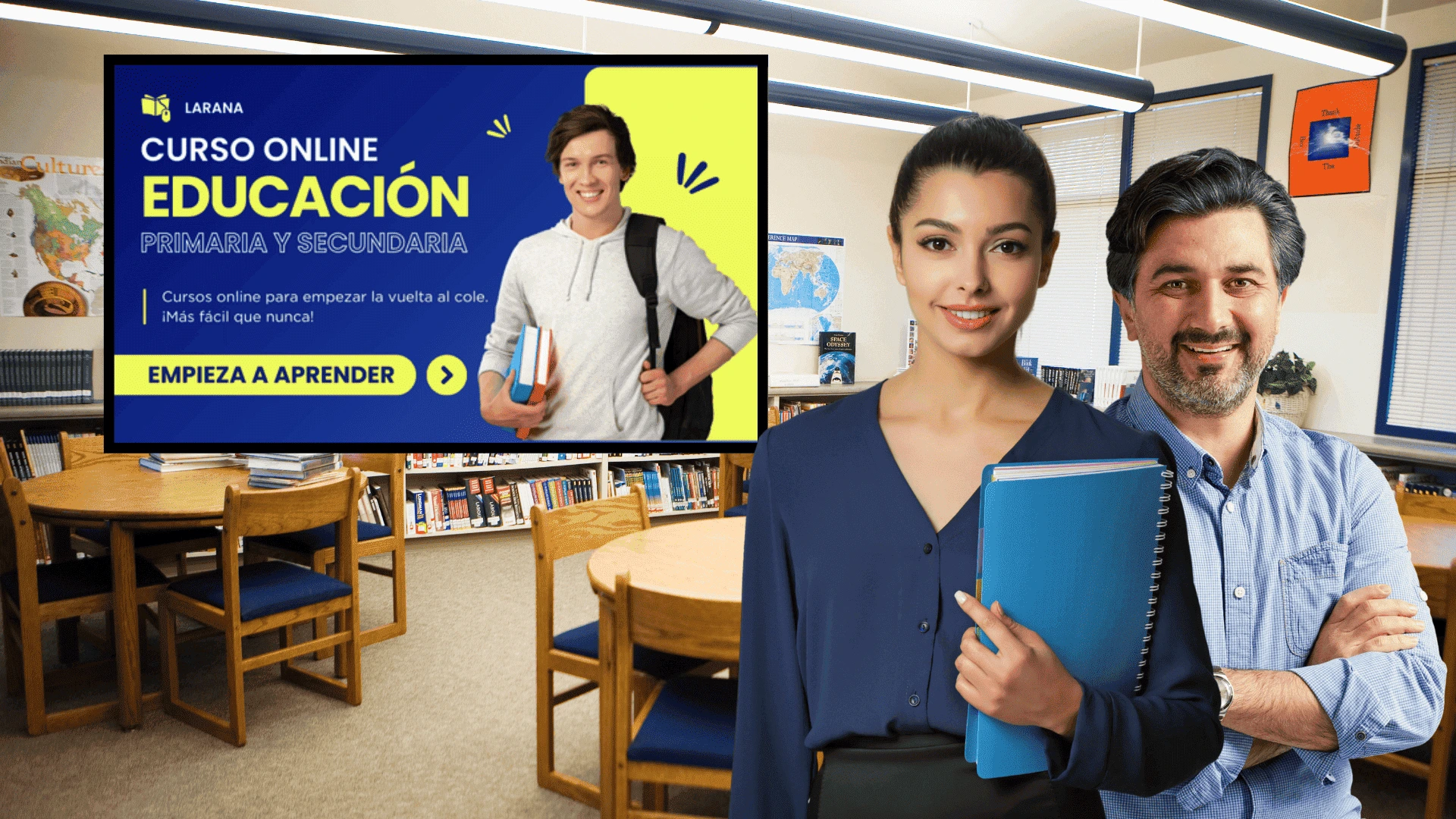 Pantallas Kibuu para academias y colegios